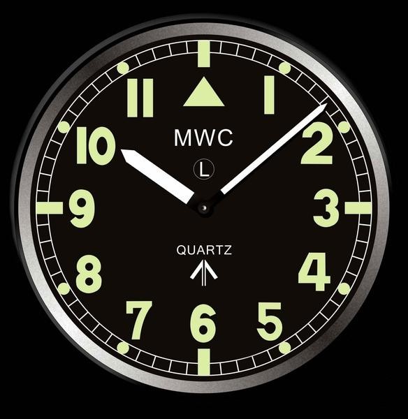Mwc retro g10 pattern military wall clock military watch