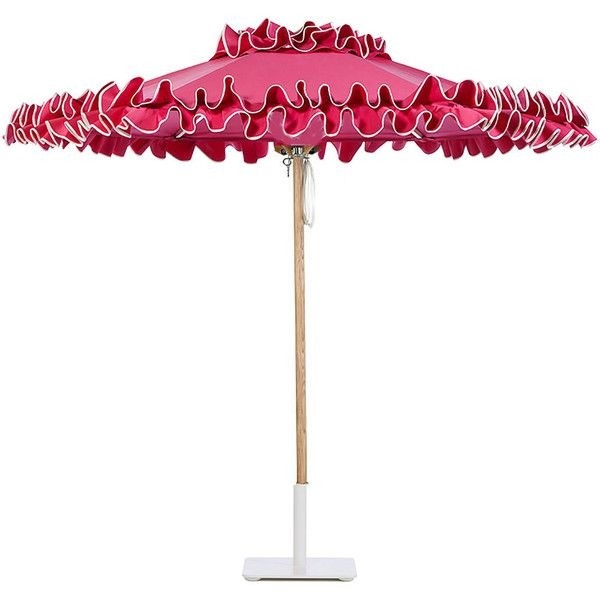 Santa barbara designs pink petite flamenco market umbrella