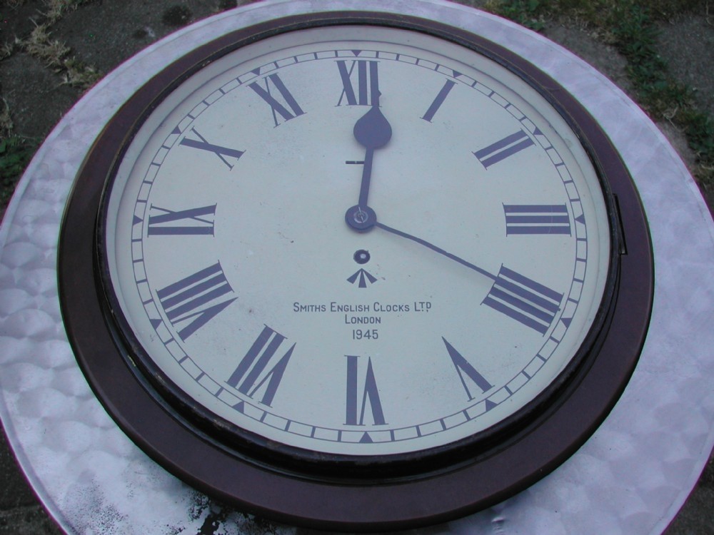 Smiths large ww2 military issued wall clock 291541