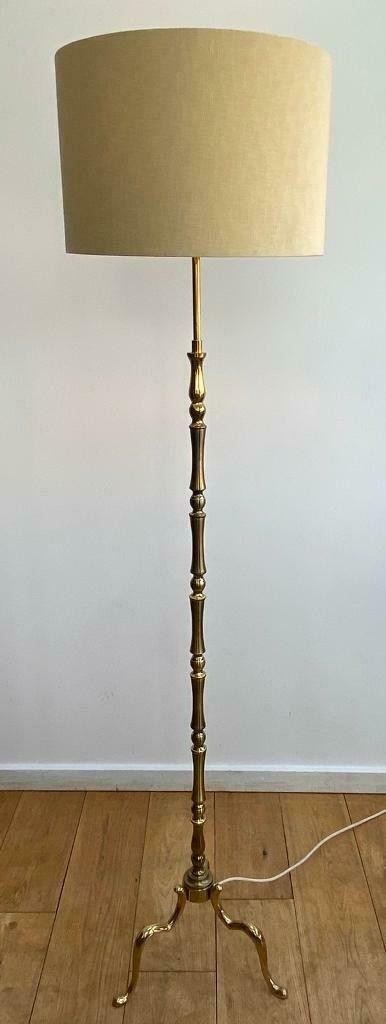 Solid brass vintage floor lamp in newcastle tyne and