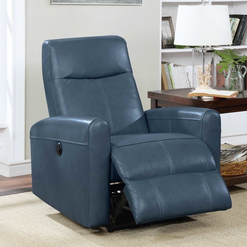 Ac pacific eli collection contemporary leather upholstered