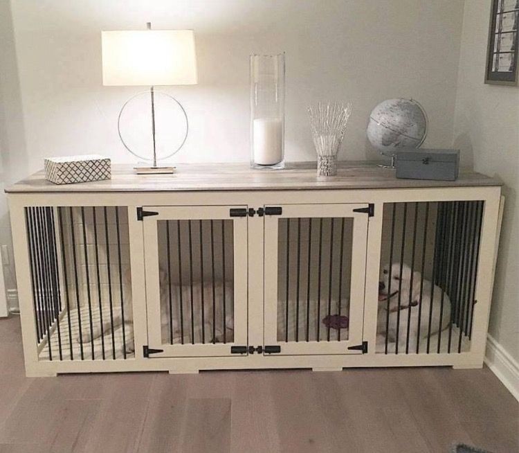 Amazing dog crate side table with coffee table dog crate