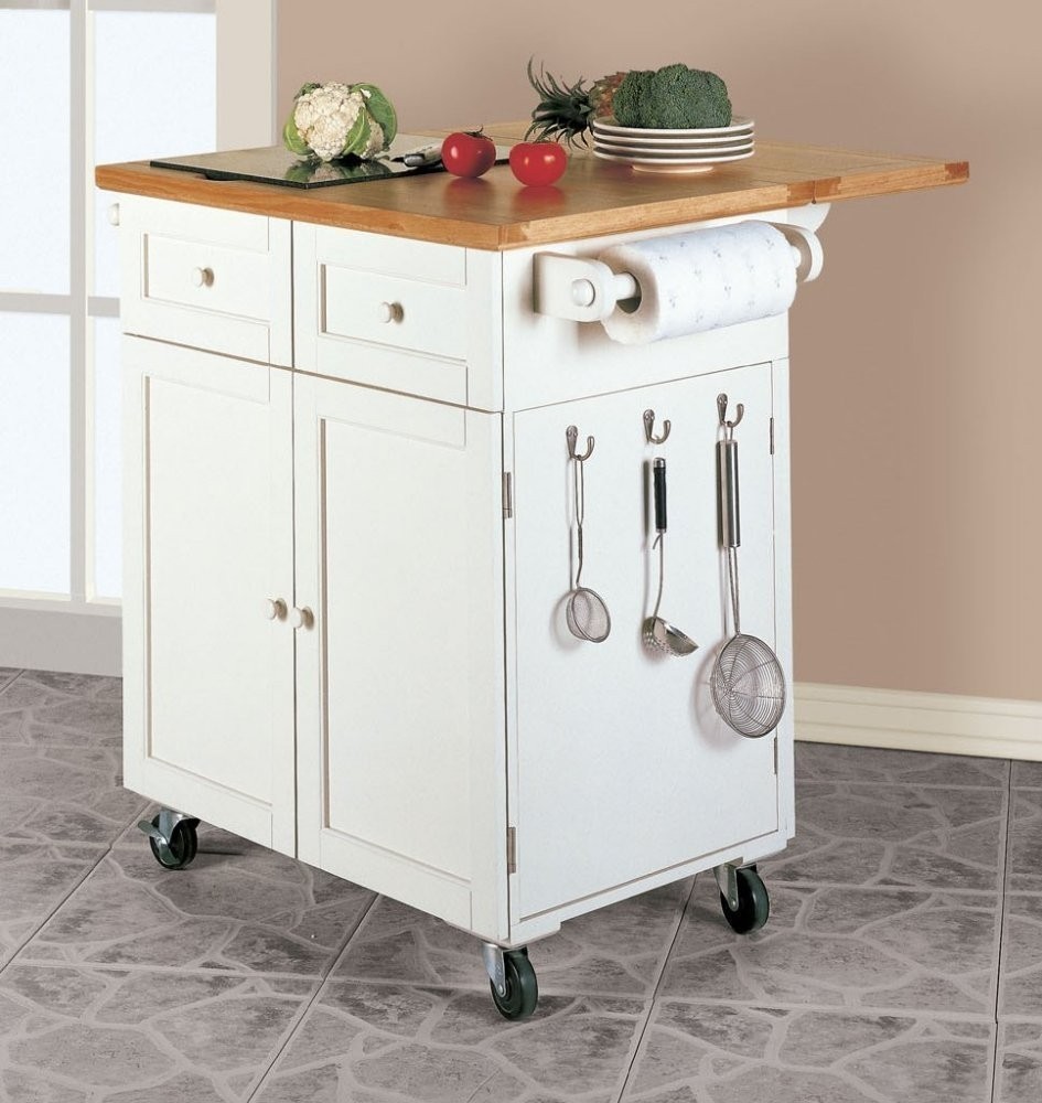 Kitchen Island With Cutting Board Top - Foter