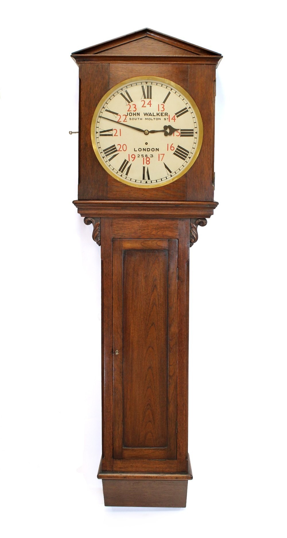 Antiques atlas massive station clock from boxhill