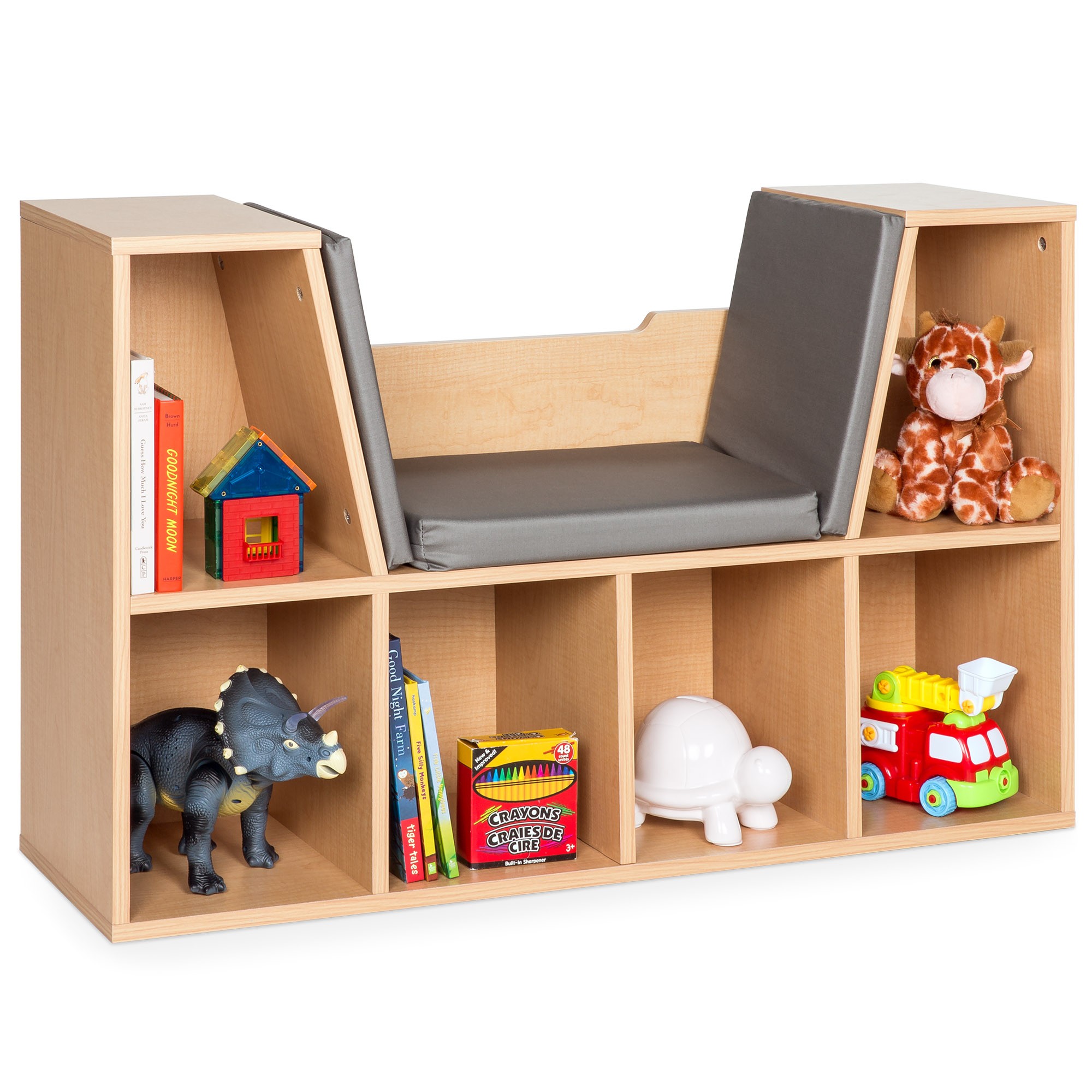 Best choice products multi purpose 6 cubby kids bedroom