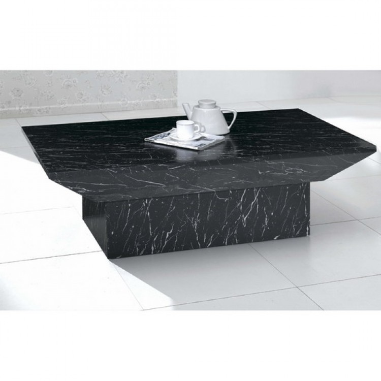 Black coffee table black marble coffee table solid marble