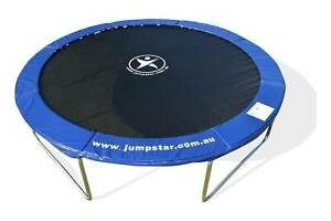Brand new round rectangular trampoline without enclosure