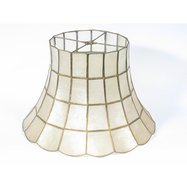 Capiz shell lamp shade chairish