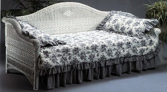 Charissa wicker daybed kozy kingdom