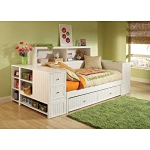 Cody bookcase daybed with trundle amazon co uk kitchen