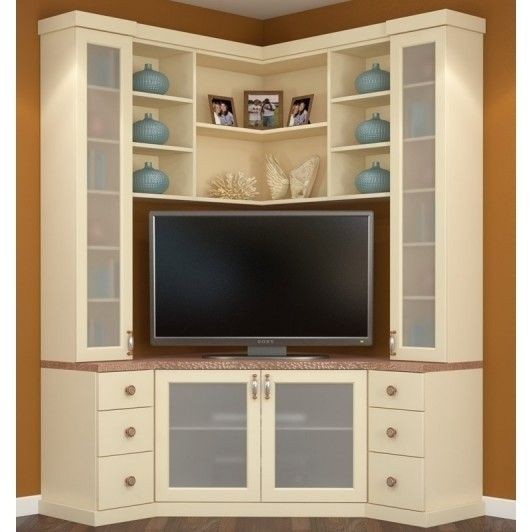 Corner entertainment center with hutch foter furniture