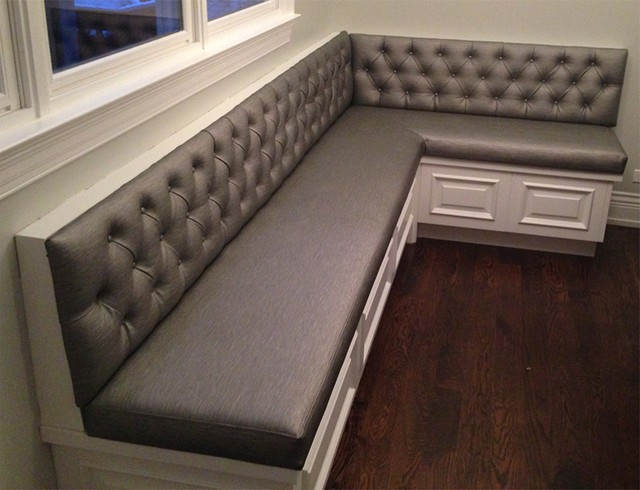 Custom banquette seating