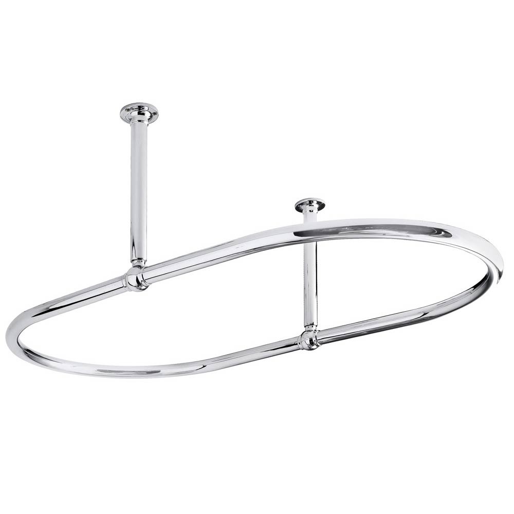 Downton abbey oval shower curtain rail now at victorian