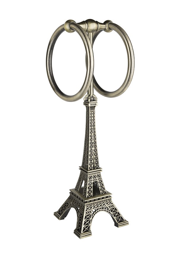 Eiffel tower fingertip towel ring