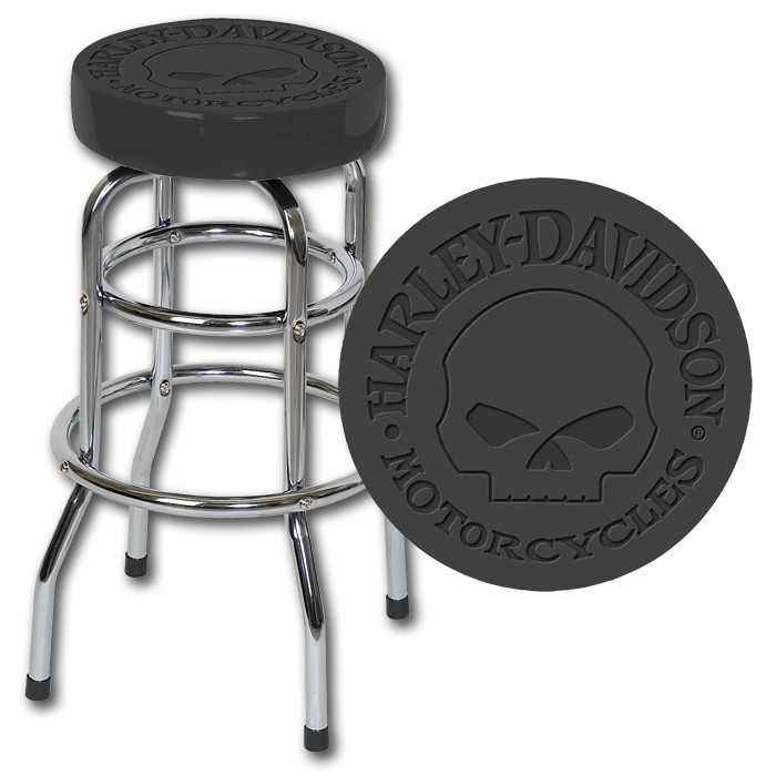 Harley bar stool bar accessories valet humidor etc 5