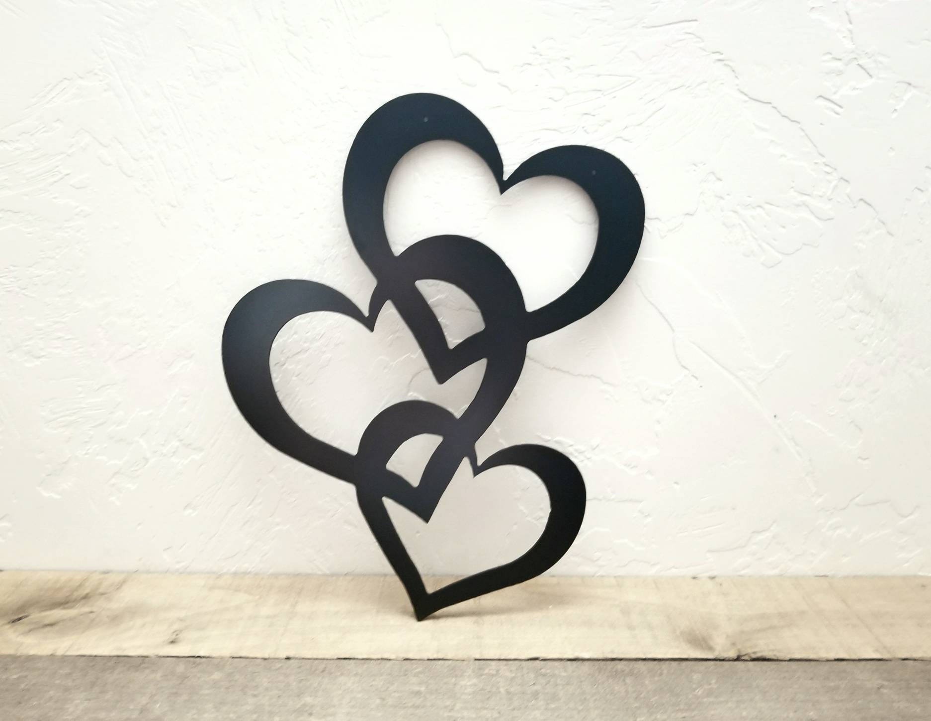 Heart wall decor metal art heart decor cutout metal hearts