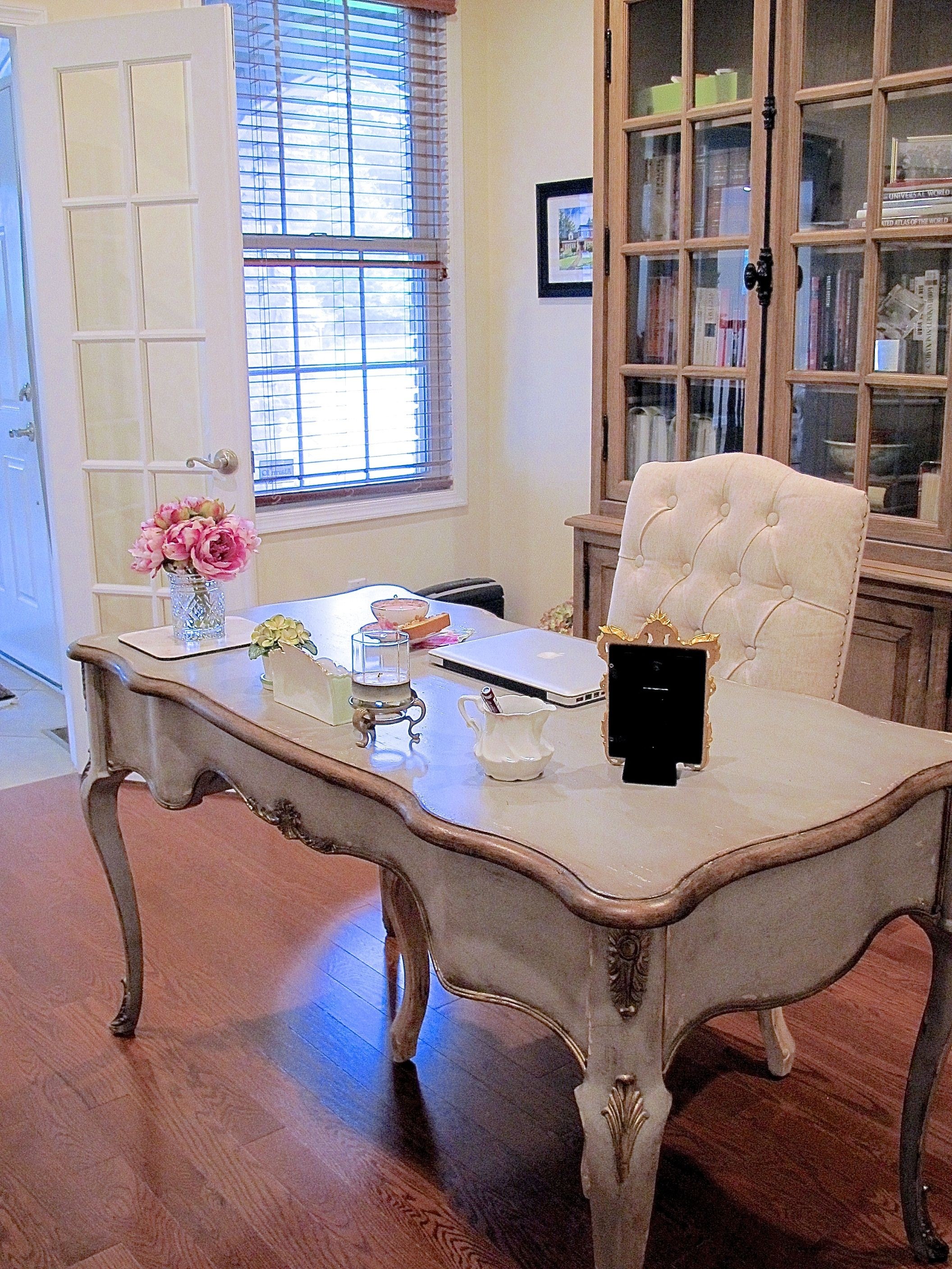 Home office transforming the study with french style