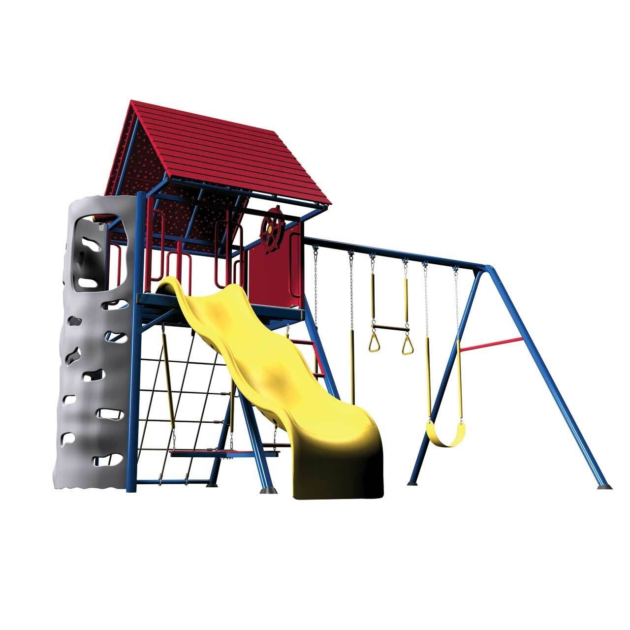 Lifetime heavy duty metal playset with clubhouse 1