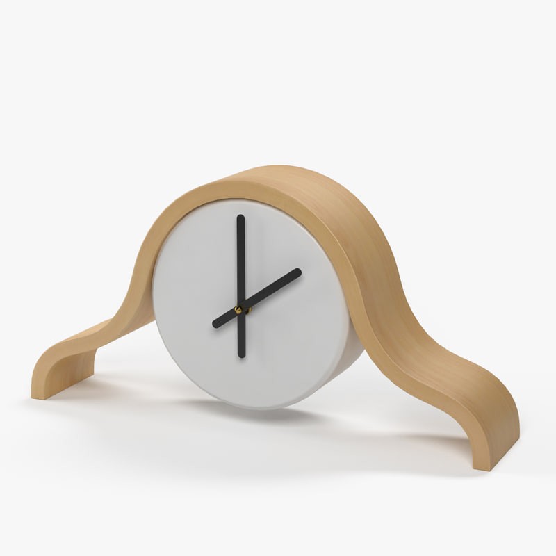 Max modern mantel clock