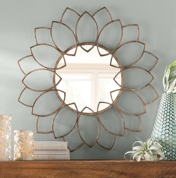 Modern wall mirrors decorative round framed top 10 4