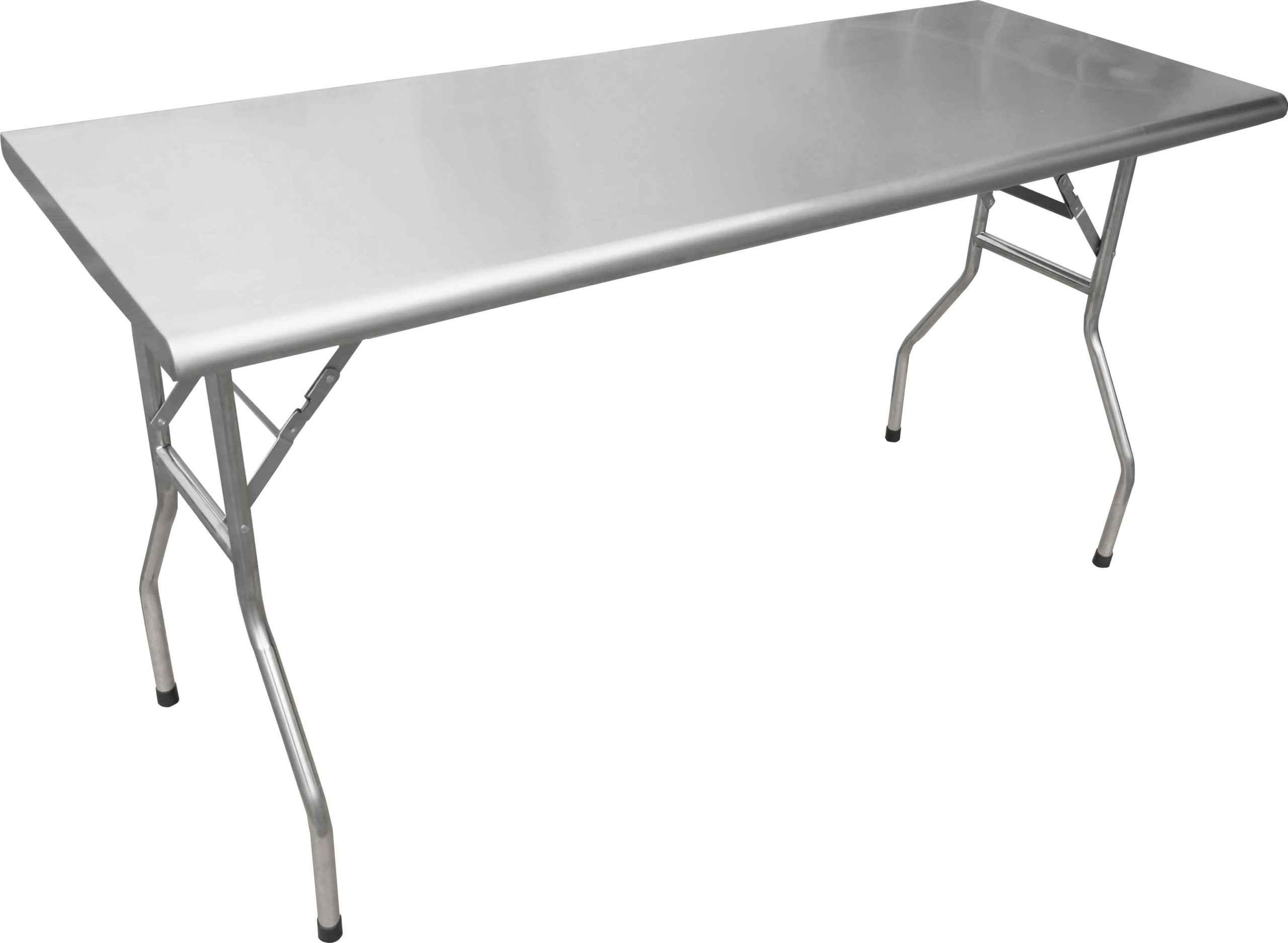 Omcan 30 x 60 stainless steel folding table 41232