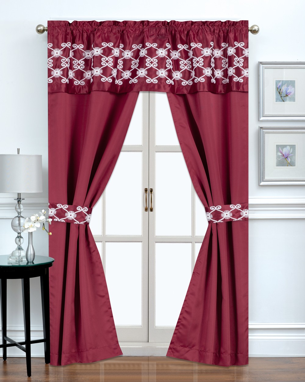 Regal home collections panels with attached valances