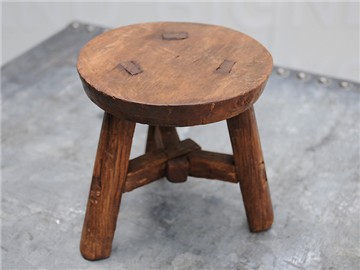 Rough luxe design vintage milking stools 1