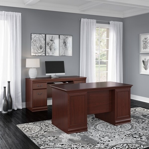 Shop copper grove varna 60 inch executive desk with