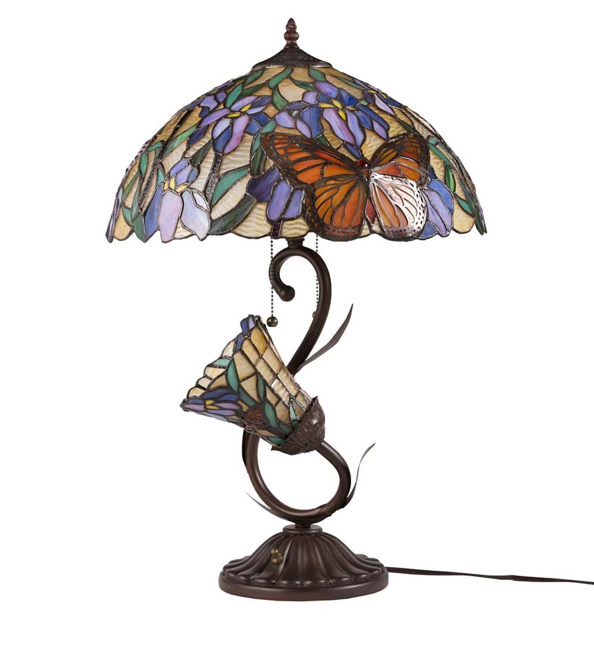 Stained glass butterfly lamp lamps and lighting home 3