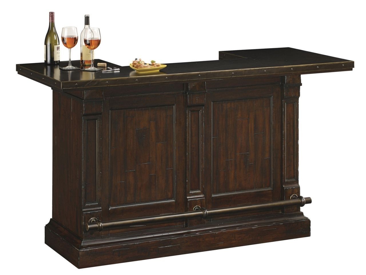 Stand alone bar simple yet sophistocated home bar