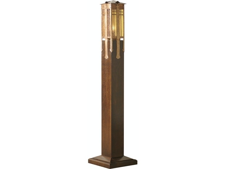 Stickley lamps and lighting gus newel post lamp 89 1703