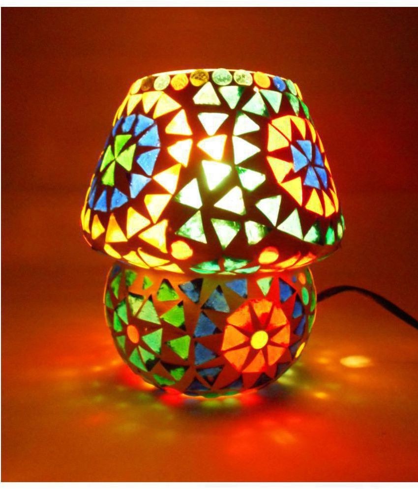 Susajjit decorative table lamp mosaic night lamp shade 13