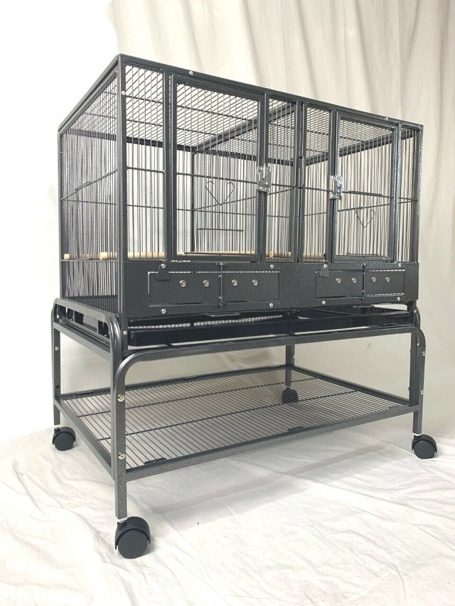 Triple stackers breeding bird cage 6 in 1 parrot cage