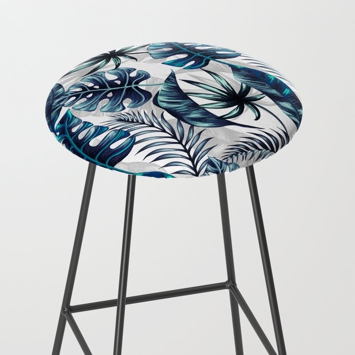 Tropical bar stool by talipmemis society6