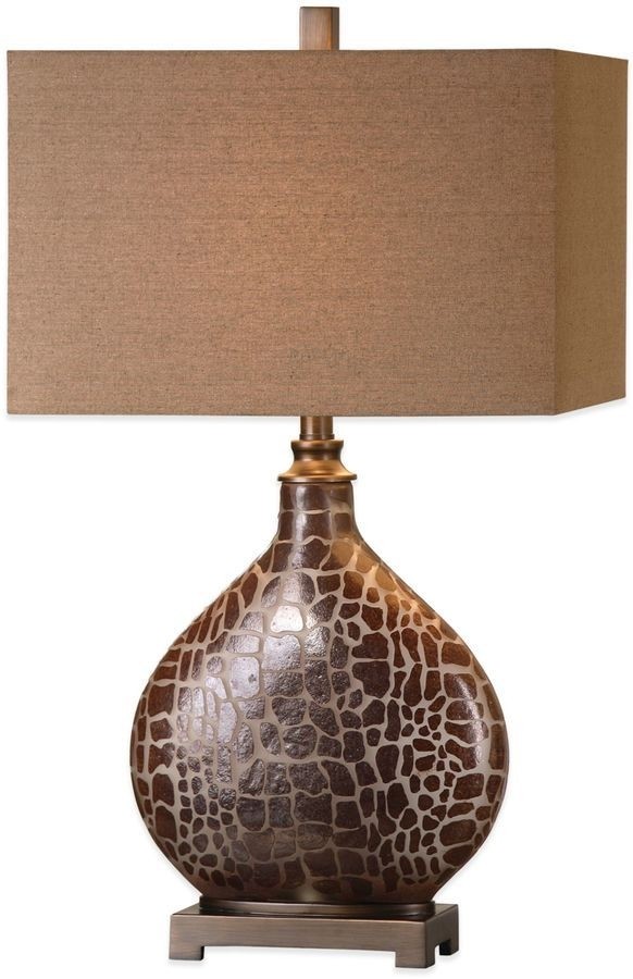 Very beautiful african table lamp sponsored