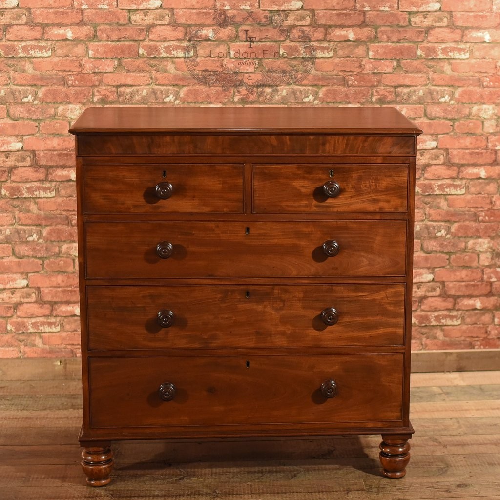 Victorian mahogany chest of drawers c 1880 london fine