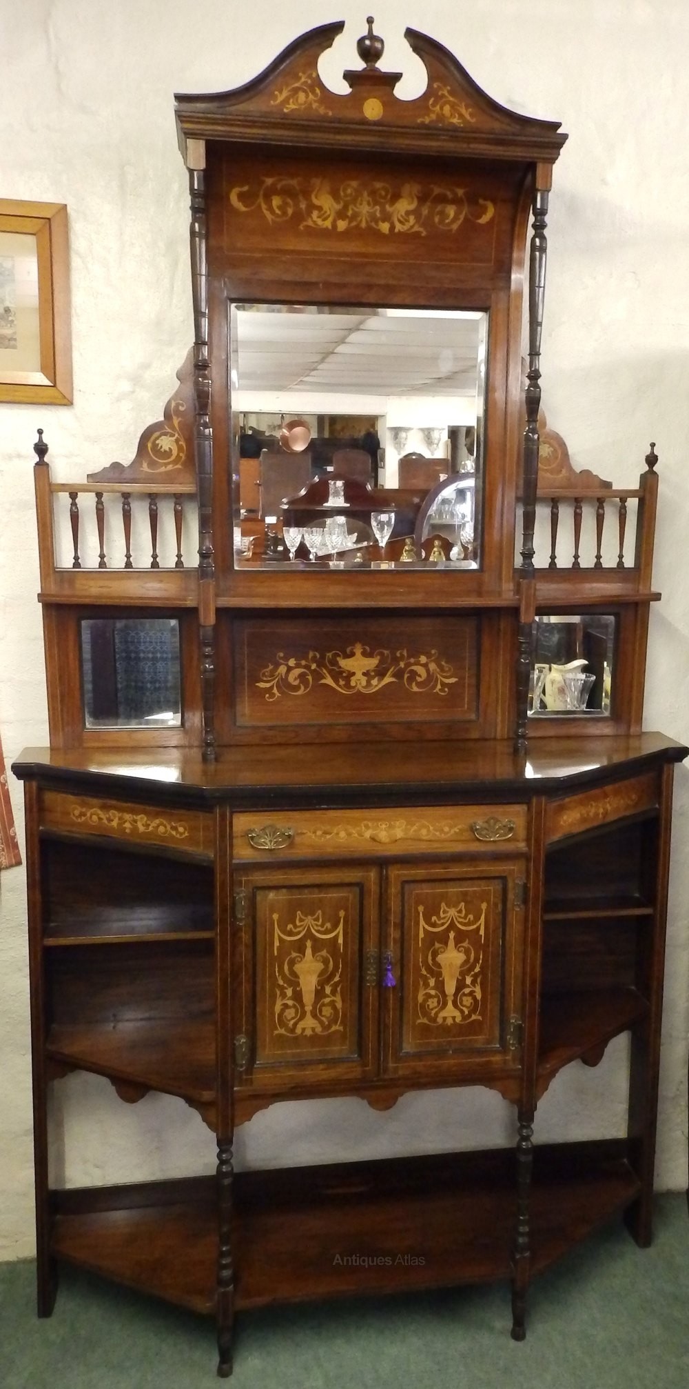 Victorian parlour cabinet antiques atlas