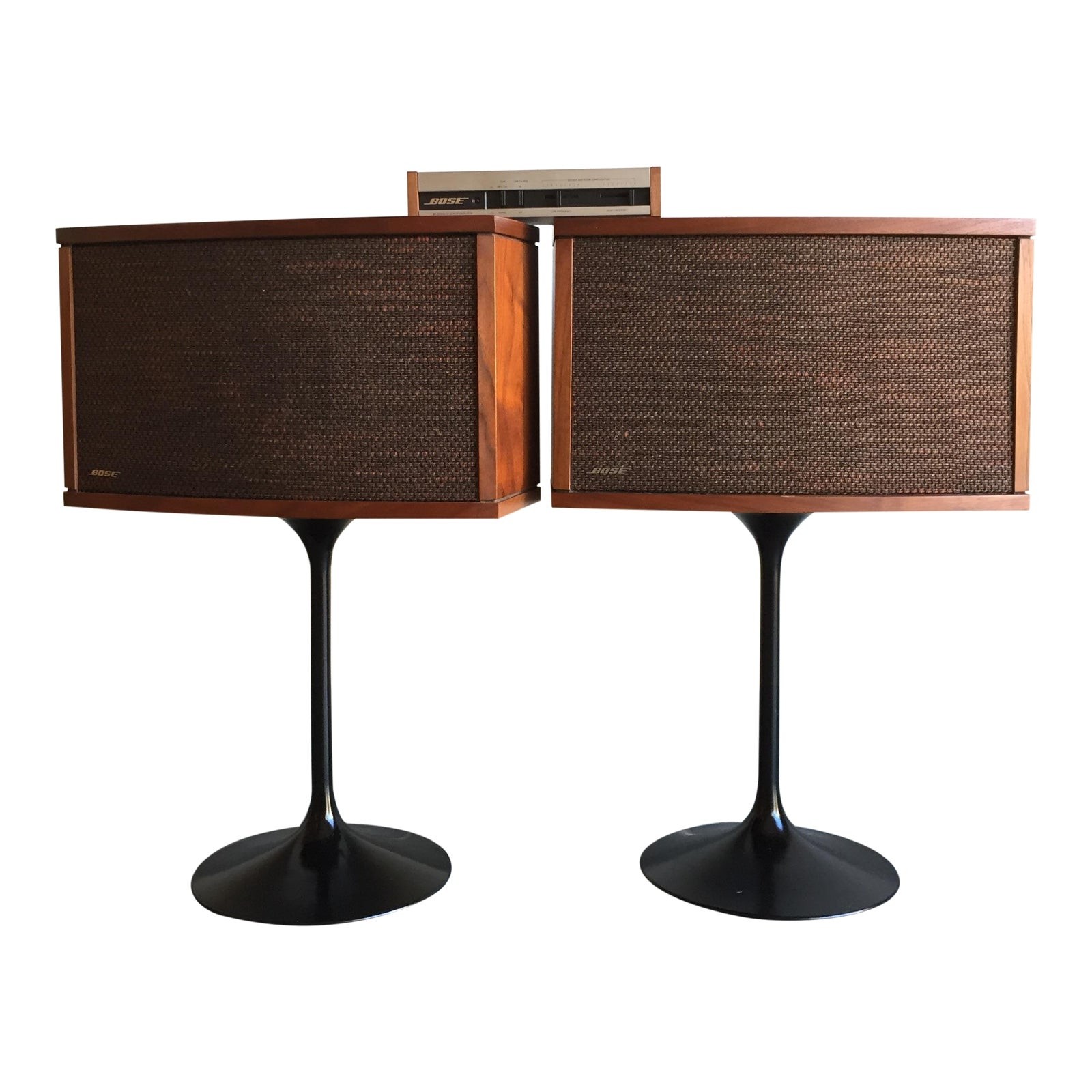 Vintage 1978 bose 901 series iv speakers stands