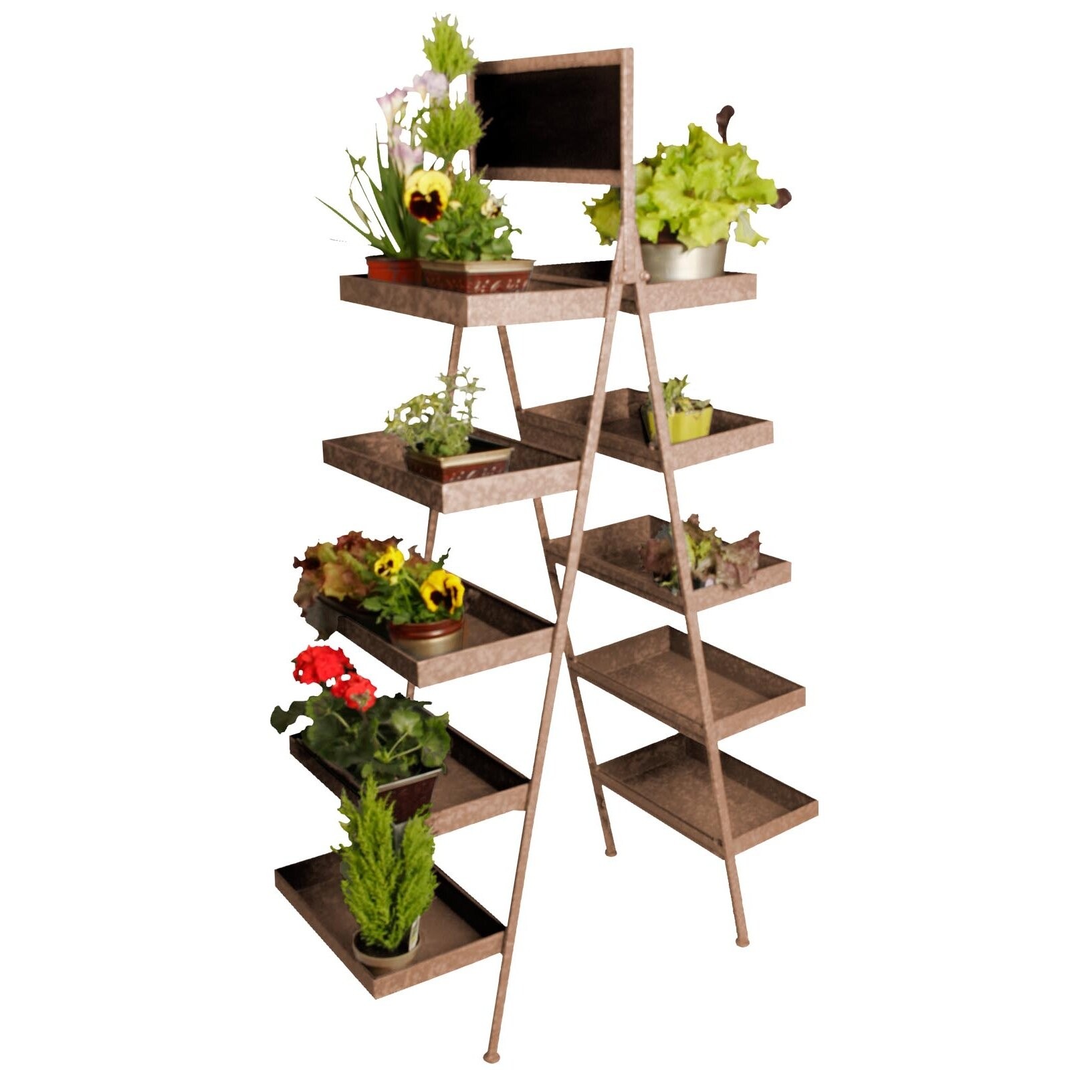 Waldimports chalkboard multi tiered plant stand reviews