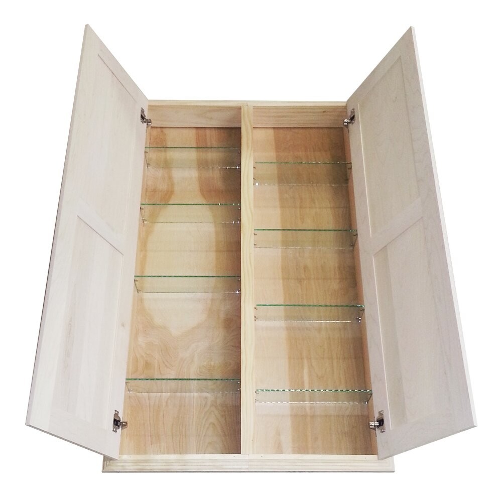 Wg wood products baldwin 29 5 x 49 5 recessed