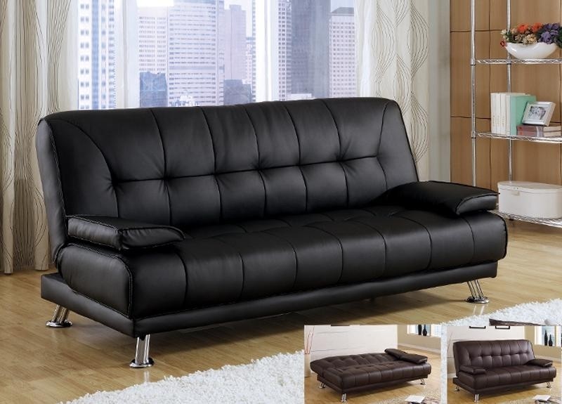 20 collection of faux leather futon sofas sofa ideas