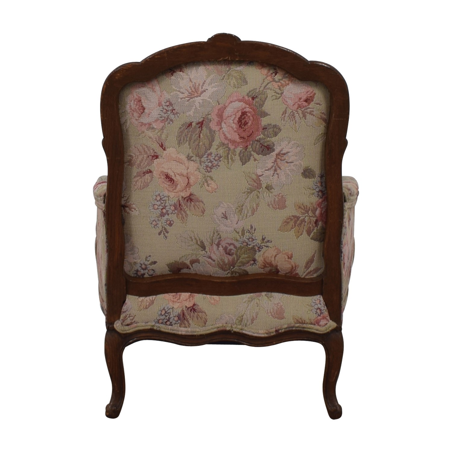 90 off floral upholstered arm chair chairs