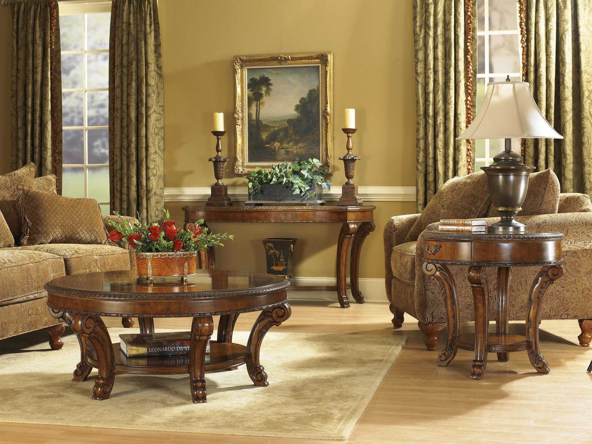 A r t furniture old world living room set at1433022606set