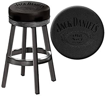 Amazon com jack daniels wood bar stool clothing