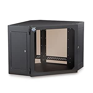 Amazon com kendall howard 12u corner wall mount cabinet 1