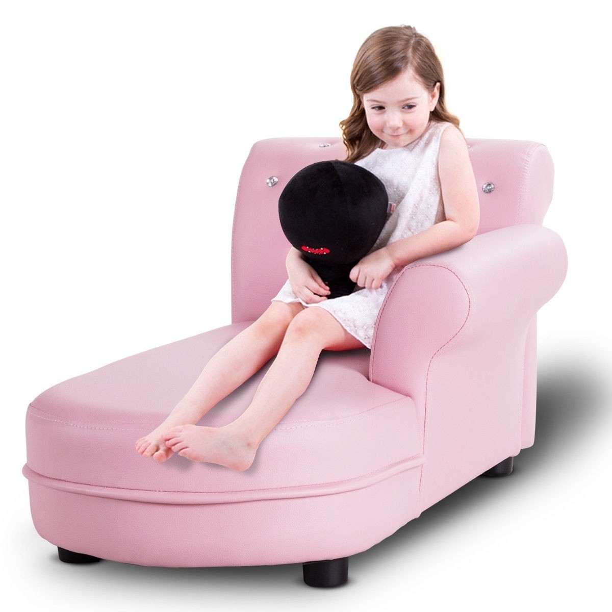 Armrest relax chaise lounge kids sofa by choice products 1