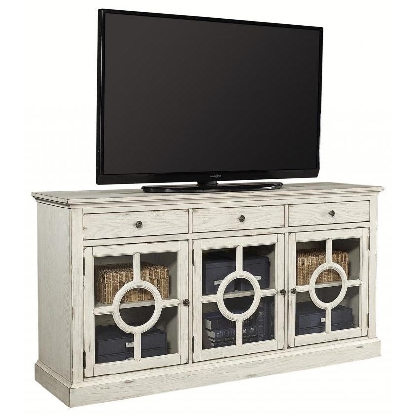 Aspenhome radius 66 cottage style tv stand with storage 1