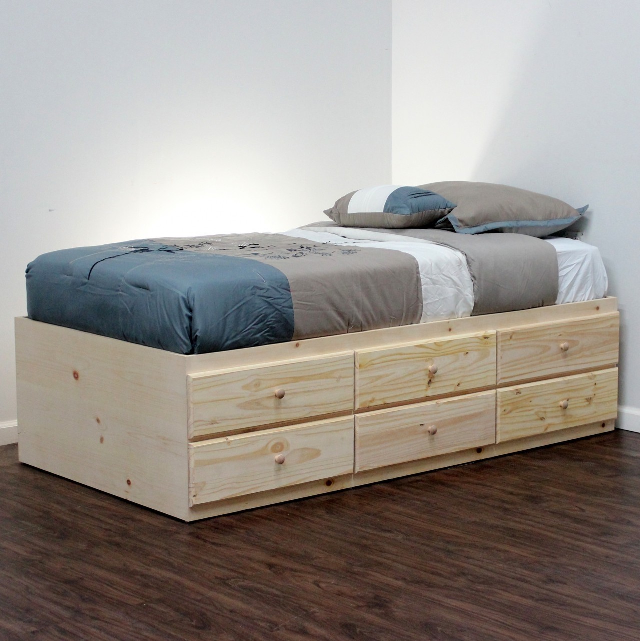 Awesome twin bed with drawers underneath homesfeed 3