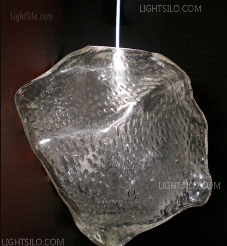 Bar ice cube rock lighting mini pendant lamp chandelier 2