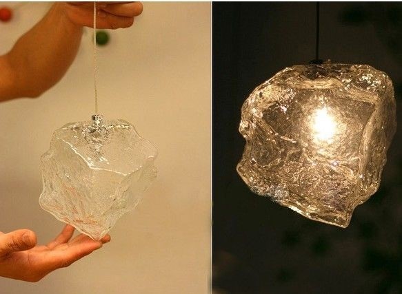 Bar ice cube rock lighting pendant lamp chandelier
